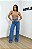Calça Jeans Wide Leg - Imagem 1