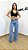 Calça Jeans Wide Leg - Imagem 1