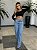 Calça Jeans Wide Leg Com Brilho - Imagem 2