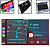Central Multimidia 7 Pol Android Auto Apple Carplay S/fio Gps Apk Camera de Re - Imagem 5