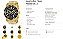 Relogio Invicta Pro Diver 0072 Dourado Bisel E Fundo Preto - Imagem 5
