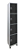 Roupeiro De Aço 4 Portas Pequenas 32,2Lx35Px182A Cinza - Smart W3 10116 - Imagem 5