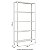 Estante De Aço Bipartida 5 Prateleiras CH 26 80Lx27PX155A BR 10089 - Imagem 3