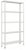 Estante De Aço Bipartida 5 Prateleiras CH 26 80Lx27PX155A BR 10089 - Imagem 1