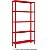 Estante De Aço Bipartida 5 Prateleiras CH 26 80Lx27PX155A VM 10092 - Imagem 1