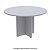 Mesa Reunião Circular Pé Painel Olímpia 25MM 120Lx120Px73A CZ/CZ (2v) 604507 - Imagem 1
