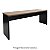 Mesa Secretária Pé Painel Olímpia 25MM 90Lx60Px73A NO/PT (2v) 604701 - Imagem 1