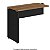 Mesa Auxiliar Dinâmica Pé Painel Olímpia 25MM 90Lx45Px73A MLG/PT (1v) 604606 - Imagem 1