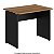 Mesa Secretária Pé Painel Olímpia 25MM 150LX60PX73A MLG/PT (2v) 604605 - Imagem 1