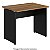 Mesa Secretária Pé Painel Olímpia 25MM 120LX60PX73A MLG/PT (2v) 604603 - Imagem 1
