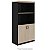 Estante Executiva LT 2 Prateleiras Reguláveis + 1 Fixa 30MM 75Lx38,5Px160,5A CAR BRAS/PT 650325 - Imagem 1
