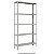 Estante de Aço Reforçado Com 5 Prateleiras 92,5Lx42Px200A Cinza - Smart W3 10085 - Imagem 1