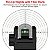 Mira Rebatível com Fibra Optica Ar15 T4 CTT Picatinny Weaver - Imagem 2