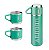 Kit Garrafa Térmica Aço Inox ELITEDELTA® 500ml com tampa copo - Imagem 6