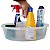 Cesto Balaio Organizador De Produtos De Limpeza Com Alça - Imagem 2
