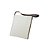 Espelho com Alca Square Leather Hold Preto 25x25cm - Imagem 1