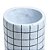 Vaso Decorativo de Cimento Branco 23cm - Imagem 3