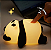 Luminária de Mesa Panda Doçula  - Luz Noturna - Imagem 3