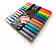 Marca Texto Glitter  12 Cores Ponta Chanfrada - Imagem 4