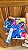 Porta Chaves/Crachá/Cartão + Chaveiro Stitch - Imagem 1