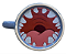 Caneca Ornamento Decorativo Stitch - Zona Criativa - Imagem 3