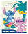Livro P/ Colorir Stitch C/ Giz de Cera 27,5cm em Papel - Imagem 2
