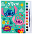 Livro Infantil P/ Colorir Stitch C/ Aquarela 28,5x28cm - Imagem 1