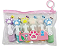 Kit 6pçs Mini Marca Texto Patinhas de Gatinhos - Imagem 2