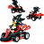 Carrinho De Fricção Kart Sonic the Hedgehog Figure Game - Imagem 3