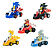 Carrinho De Fricção Kart Sonic the Hedgehog Figure Game - Imagem 1