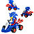 Carrinho De Fricção Kart Sonic the Hedgehog Figure Game - Imagem 2
