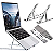 Suporte em Alumínio Notebook Tablet com Regulagem - Imagem 1