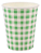 Copo De Papel Festa Junina Xadrez 270ml C/10 Unid - Imagem 2