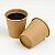 Copos de Papel Kraft Biodegradáveis Sustentável 60ml - Imagem 1
