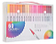 Kit 60/120 Brush Caneta Pen Ponta Pincel Canetinha Cor Colorido - Imagem 1