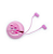 Fone de Ouvido Beijo Fini Intra-auricular com Fio 1m - Letron - Imagem 1