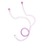 Fone de Ouvido Beijo Fini Intra-auricular com Fio 1m - Letron - Imagem 2