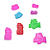 Massinha de Modelar Hello Kitty c/ 7 cores + 5 moldes - Leo&Leo - Imagem 3