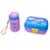 Kit Lanche Fundo Do Mar Garrafa Plástica 500Ml + Marmita 700Ml - Leo&Leo - Imagem 1