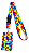 Cordão Autismo Com Porta Crachá Identificação Autista - Imagem 1