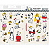 Adesivo Decorado Duplo G Snoopy - Tilibra - Imagem 1