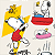 Adesivo Decorado Duplo G Snoopy - Tilibra - Imagem 3