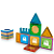 Blocos Magnéticos Educativo Brinquedo 20pçs - MAGNETIC BUILDING - Imagem 1