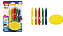 Kit Giz de Banho Toy Tris 5 Cores + Esponja Infantil - Imagem 3