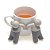Infusor de Chá Bonequinho Cinza - Silicone - Imagem 8