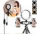 Ring Fill Light 16cm 6 polegadas K316 Com dois Suportes pra Celular - Imagem 4