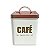 Porta Café e Açúcar Metal Galvanizado - Imagem 3