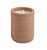 Vela Com Suporte Em Cimento Terracota 11cm M - Imagem 1