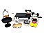 Cenário Mickey - 10 peças - Imagem 1