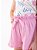 Conjunto Infantil Verão - Regata "Be Happy" e Shorts Rosa - Imagem 2